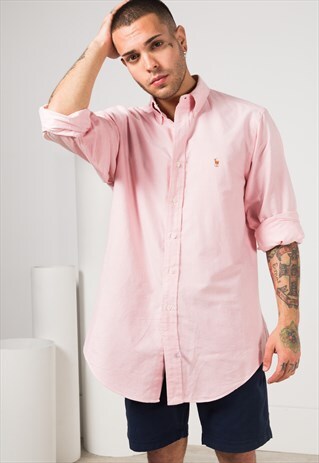 VINTAGE 80S POLO RALPH LAUREN SHIRT 0080 / 507