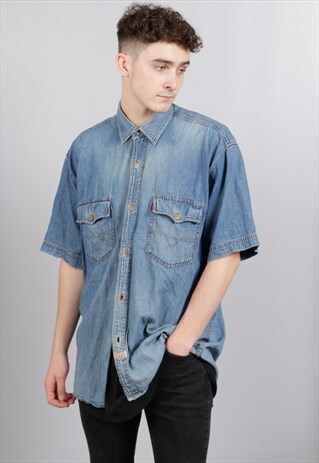 VINTAGE LEVI'S DENIM SHIRT Z615
