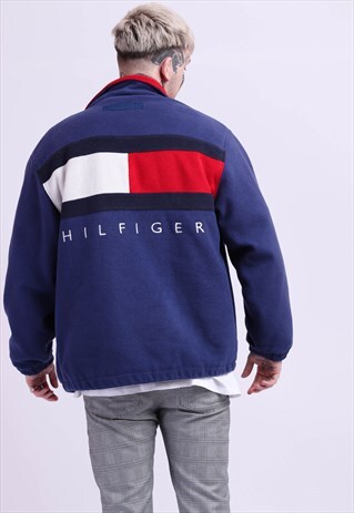 VINTAGE 90S TOMMY HILFIGER FLEECE JACKET
