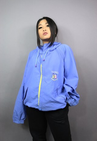 NAUTICA VINTAGE JACKET / SPORTS TOP / WINDBREAKER / ZIP UP