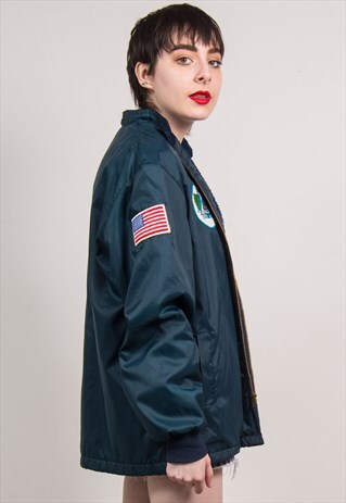 VINTAGE 80'S USA BOMBER JACKET