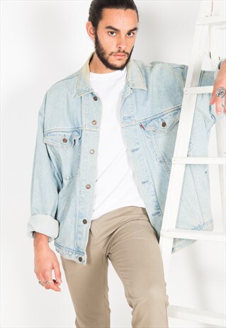VINTAGE 80S LEVI'S DENIM TRUCKER / S0110