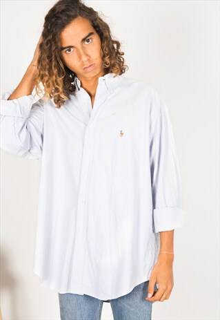 VINTAGE 80S POLO RALPH LAUREN SHIRT / ( S4210 / 400 )