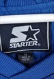 VINTAGE STARTER SWEATSHIRT SOFTBALL IN BLUE M