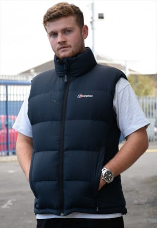 NAVY BERGHAUS GILET