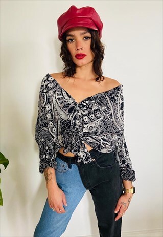 PAISLEY PRINT SHIRT