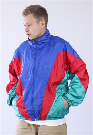 VINTAGE MENS ADIDAS TEAM SUIT JACKET
