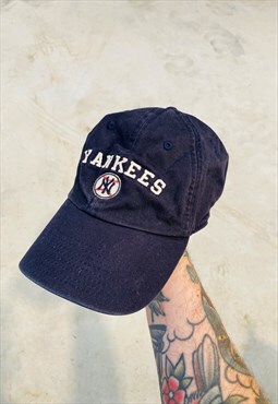 Vintage Rare 90s Nike New York Yankees Embroidered Hat Cap