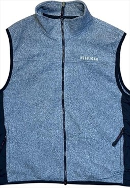 VINTAGE TOMMY HILFIGER GREY FLEECE GILET