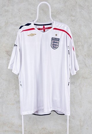 ENGLAND FOOTBALL SHIRT 2007-2009 HOME  