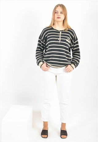 VINTAGE 90'S STRIPPED JUMPER