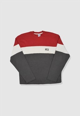 Vintage 90s FILA Embroidered Logo Colour Block Sweatshirt