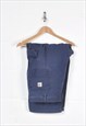 Carhartt Carpenter Cargo Flame Resistant Pants Navy W42 L30