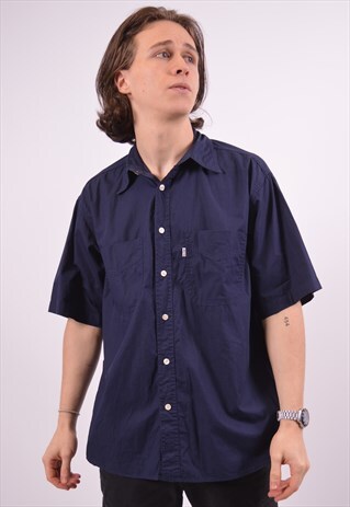 VINTAGE LEVI'S SHIRT NAVY BLUE