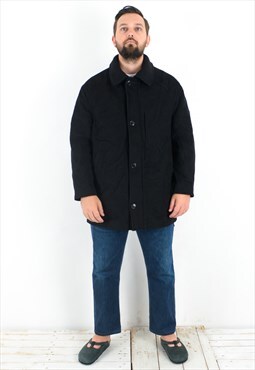 RALPH LAUREN Duane Wool Car Coat Jacket UK 44 US Zip EU 54 