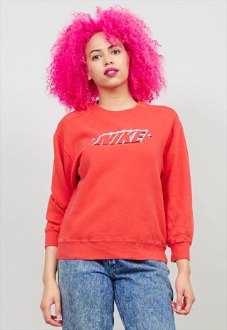 VINTAGE 90'S RED NIKE SWEATER