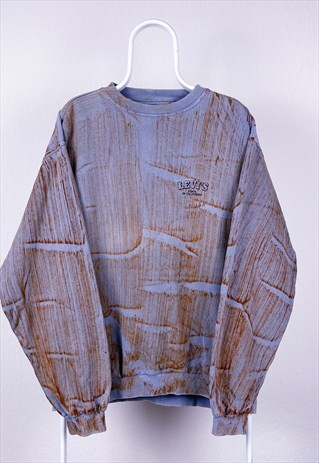 VINTAGE LEVI'S SWEATSHIRT TIE DYE XL