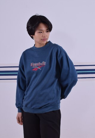 INDIGO REEBOK SWEATSHIRT