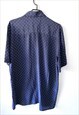 POLKA DOTTED SUMMER LOOSE FIT SHIRT LARGE