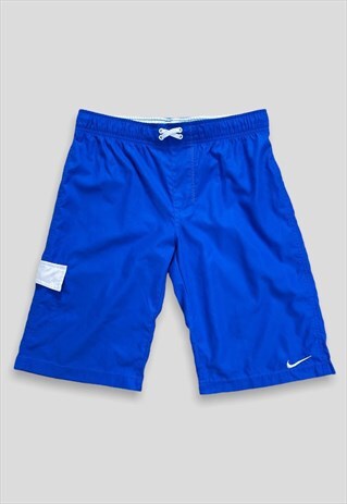 NIKE BLUE SWIMMING TRUNK SHORTS SMALL