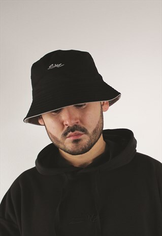 SINZ BLACK BUCKET HAT - L/XL