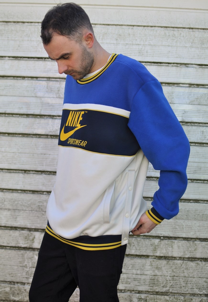 vintage nike spell out sweatshirt