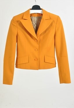 Vintage 00s  blazer jacket in orange 