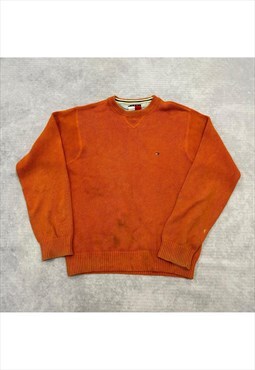 Vintage Tommy Hilfiger Knitted Jumper Men's S