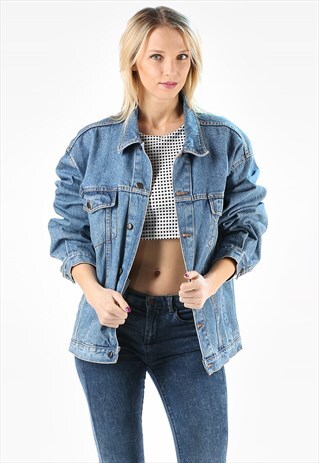 RETRO DENIM JACKET FADED