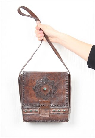 VINTAGE BOHO LEATHER BAG