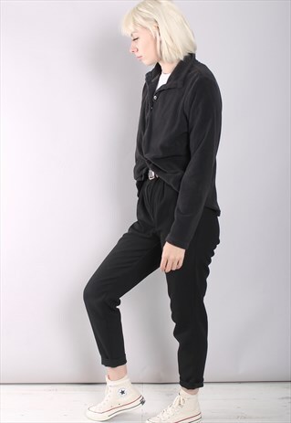 VINTAGE 1/4 BUTTON FLEECE SWEATSHIRT