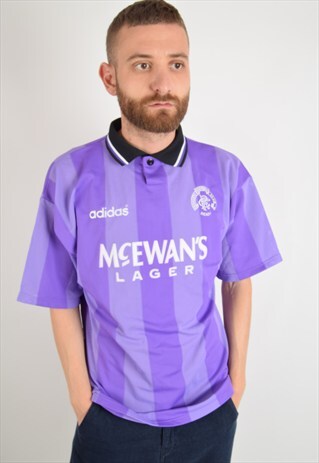 VINTAGE ADIDAS JERSEY GLASGOW RANGERS F.C. (2276)