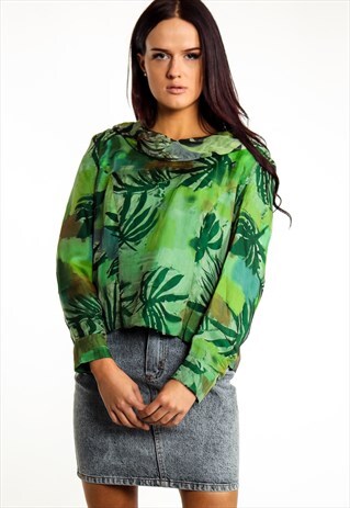VINTAGE PATTERNED BLOUSE ACBL37