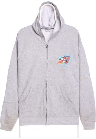 DISNEY 90'S 2013 MICKEY MOUSE DISNEYLAND ZIP UP HOODIE LARGE