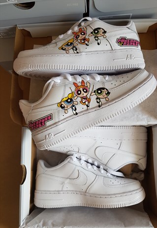 CUSTOM NIKE AIR FORCE ONES KENDYKICKS