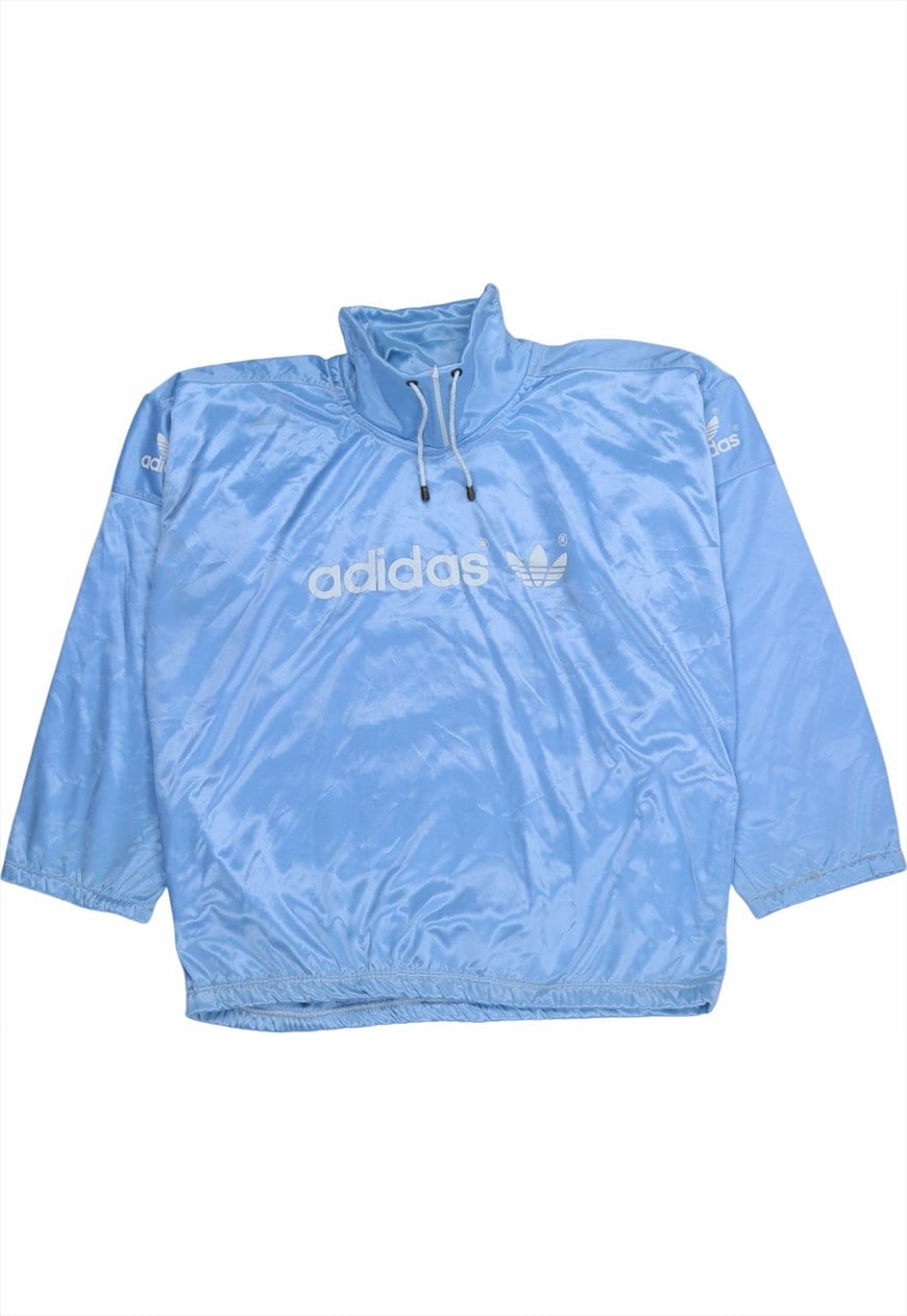 Light blue clearance adidas windbreaker