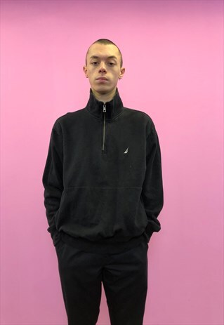VINTAGE NAUTICA 1/4 ZIP SWEATSHIRT