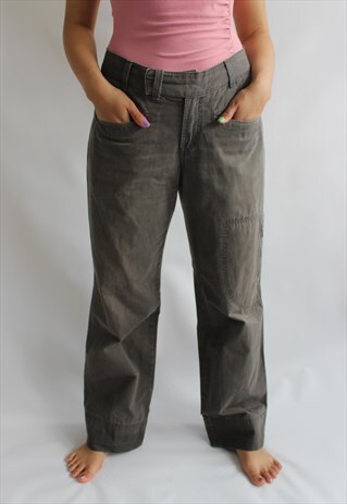 BROWN CARGO COLUMBIA CASUAL TROUSERS
