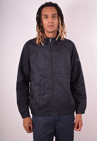 CALVIN KLEIN MENS VINTAGE JACKET XL BLACK 90S