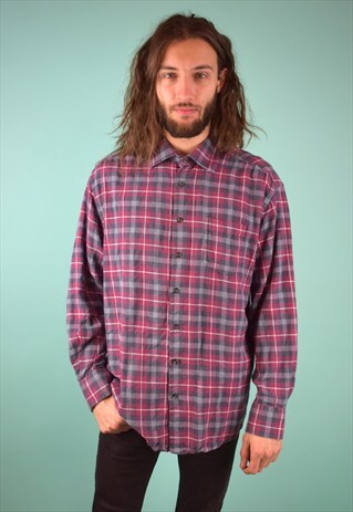 VINTAGE 90'S CHECKED SHIRT