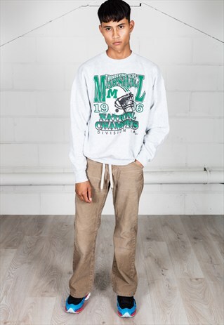 VINTAGE MARSHALL THUNDERING HERD SWEATSHIRT