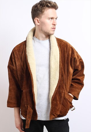 VINTAGE SUEDE SHEEPSKIN JACKET