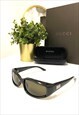  Gucci GG 2454/S Retro Taxi Black Sunglasses. 