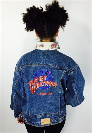 PLANET HOLLYWOOD VINTAGE DENIM JACKET