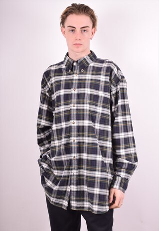 MENS VINTAGE SHIRT XL MULTI 90S