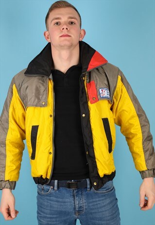 VINTAGE SKI JACKET IN MULTI NJ558