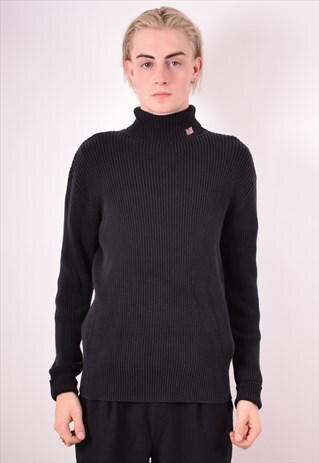 POLO RALPH LAUREN MENS VINTAGE JUMPER SWEATER SMALL 90S
