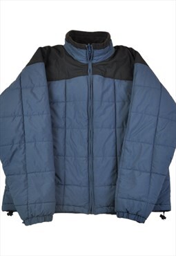 Vintage Columbia Jacket Waterproof Black/Blue Large