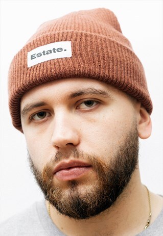 BROWN BEANIE