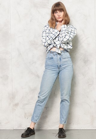 VINTAGE 90S WHITE FLANNEL SHIRT